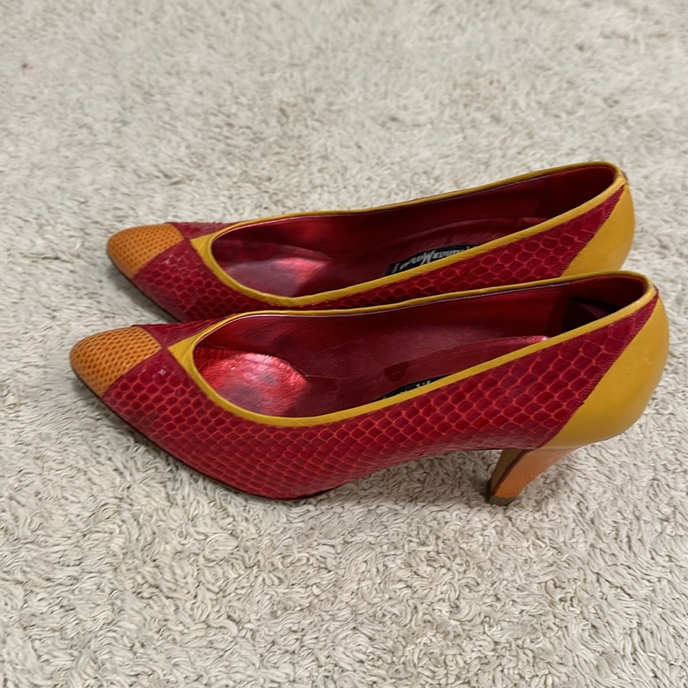 Color block heel - Picture 3 of 6